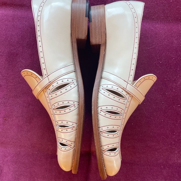 The Office of Angela Scott Cream Loafers - Picture 3 of 6